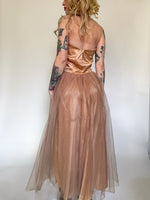 Load image into Gallery viewer, 1950’s TULLE BALLERINA DRESS
