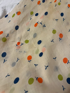 1930’s COTTON BIAS CUT DRESS