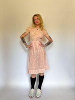 Load image into Gallery viewer, 1940’s ORGANZA MIDI DRESS
