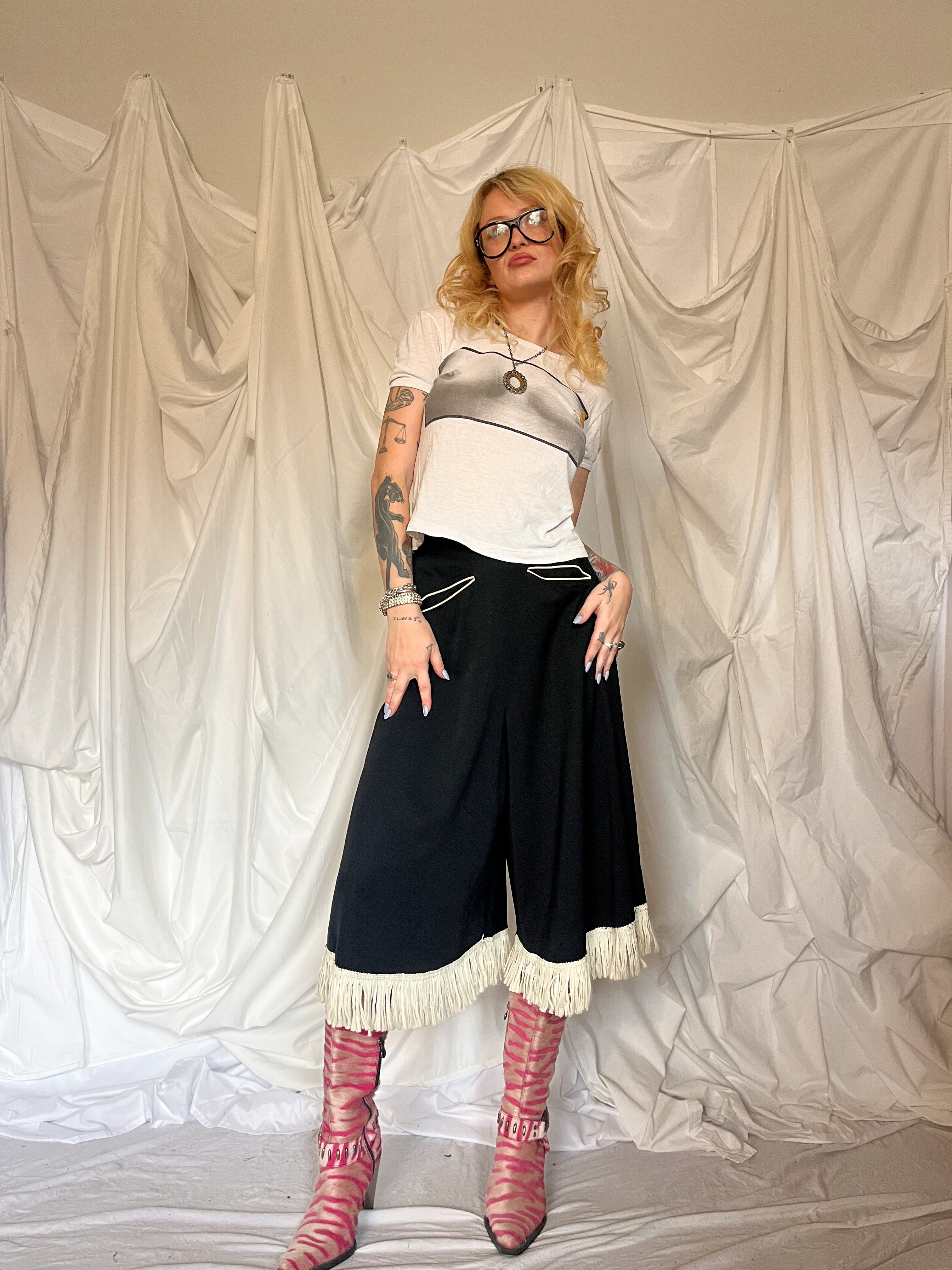 1950’s GABARDINE TASSEL TROUSERS