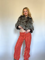 Load image into Gallery viewer, 1960’s FUR BOMBER JACKET
