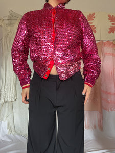 1960’S SEQUINED VARSITY JACKET