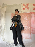 Load image into Gallery viewer, NICOLE MILLER LEATHER COAT
