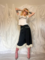 Load image into Gallery viewer, 1950’s GABARDINE TASSEL TROUSERS
