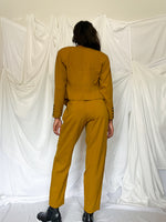 Load image into Gallery viewer, 1980’s MUSTARD SUIT
