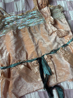 Load image into Gallery viewer, 1920’s VELVET SILK + SEQUIN CAMISOLE
