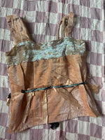 Load image into Gallery viewer, 1920’s VELVET SILK + SEQUIN CAMISOLE
