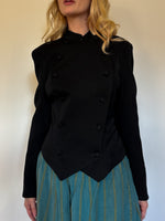 Load image into Gallery viewer, KATHERINE HAMNETT FENCING STYLE TOP
