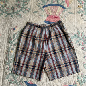 1960’s GREY PLAID SHORTS