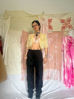 Load image into Gallery viewer, IVORY SEQUIN SHRUG
